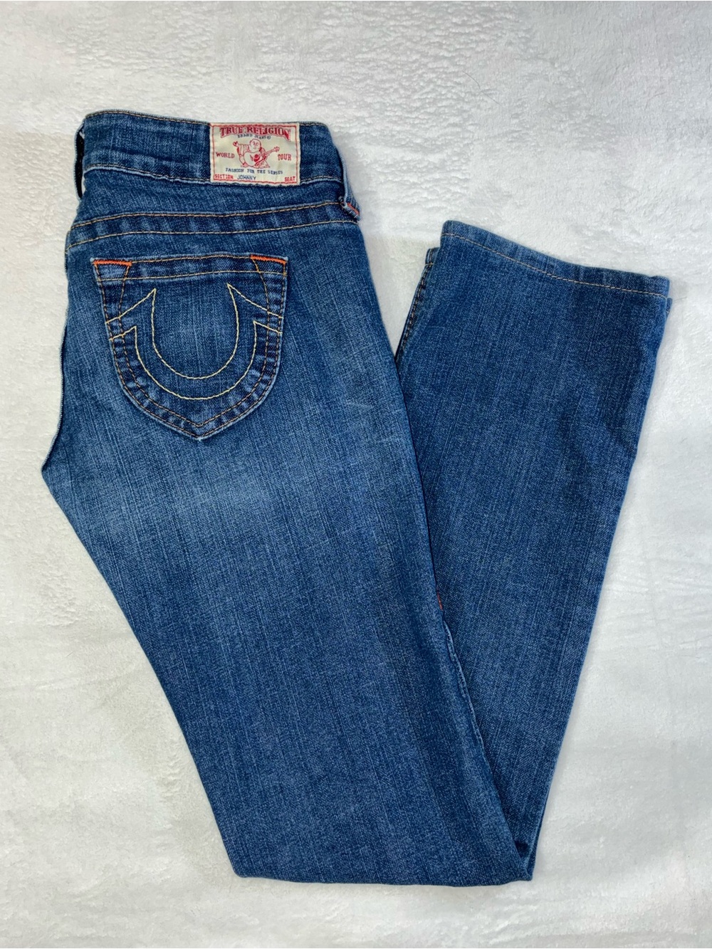 True Religion Women's Johnny Jeans, Vintage Made in USA, 27